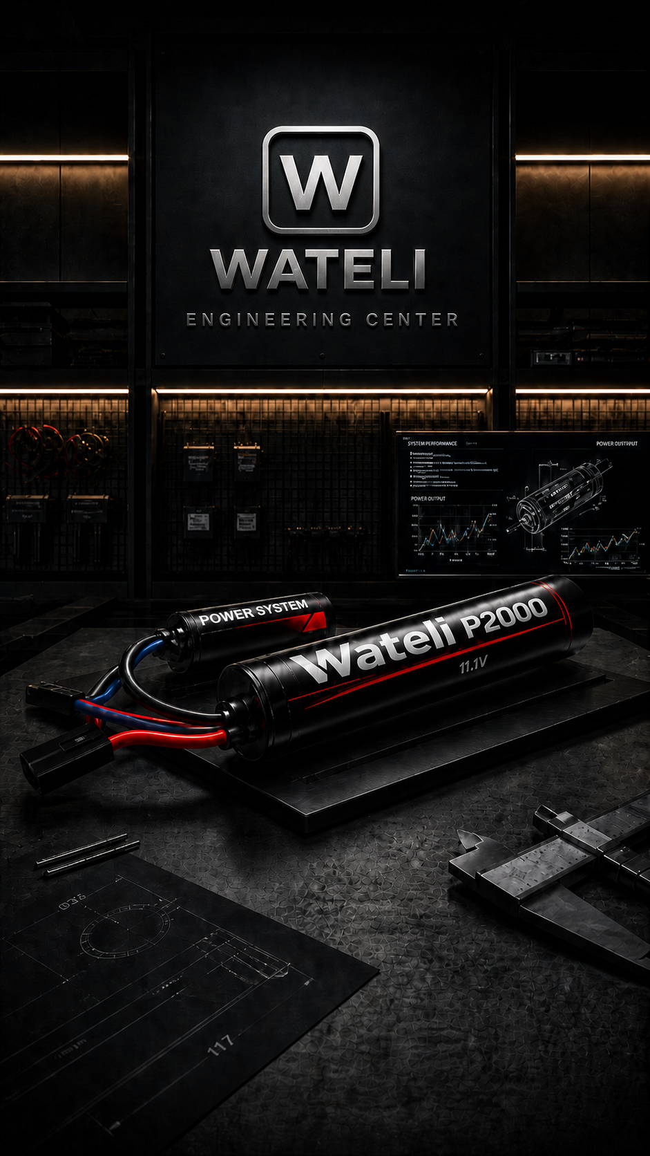 WATELI Engineering Center 手機首頁主視覺